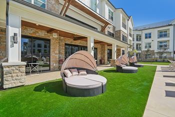 Outdoor seating areas